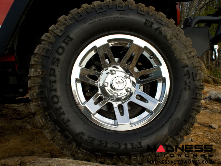 Jeep Wrangler JL XHD Wheel - 17x9" - Chrome